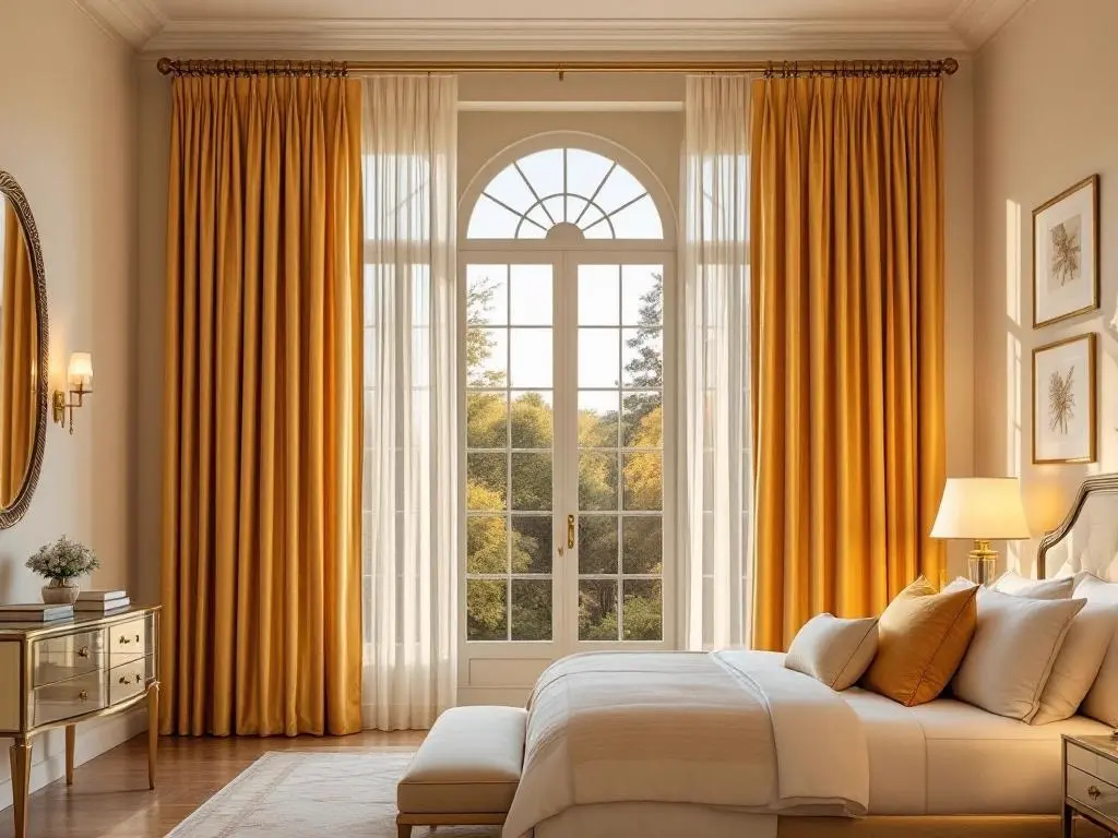 Floor-to-ceiling sheers Aurora — luxury drapery GTA