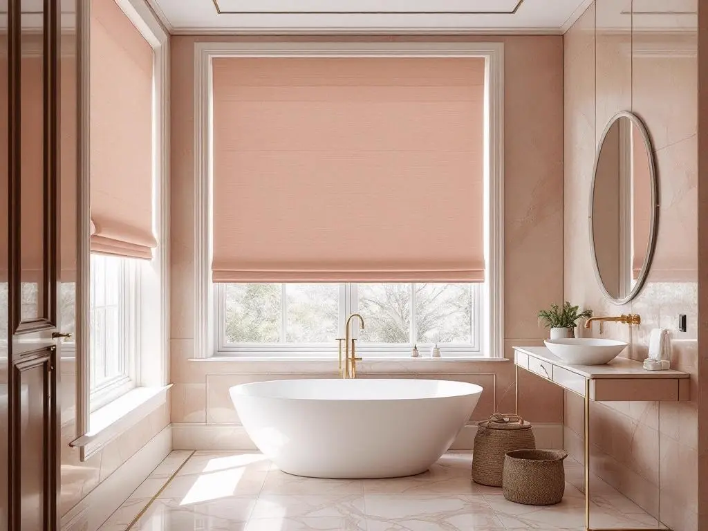Roman shades Oshawa — fabric fold window coverings