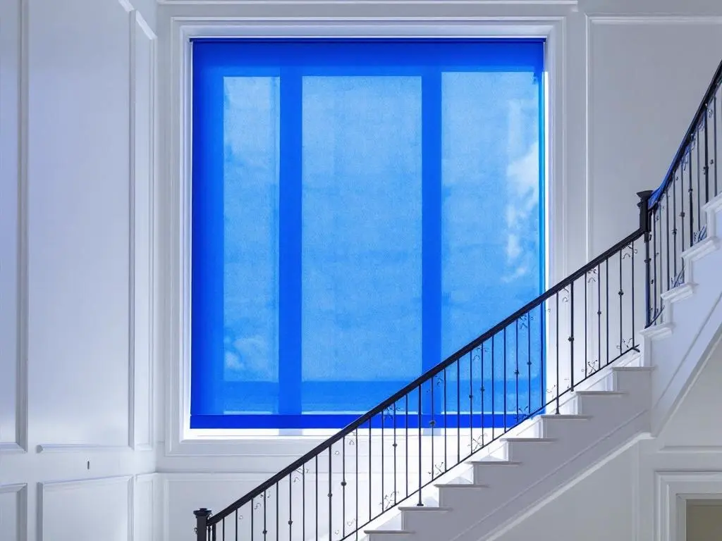 Motorized drapery hotel ballroom — automated event drapes