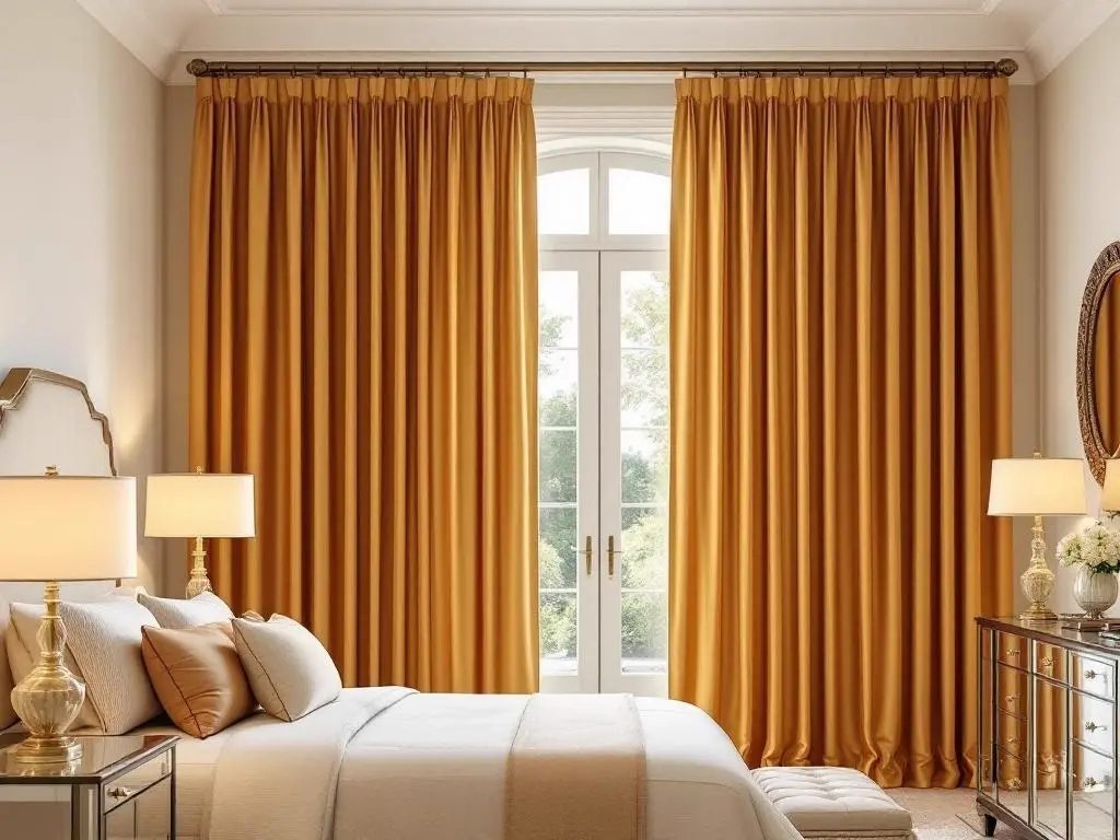 Custom roman shades hotel breakfast room — morning light