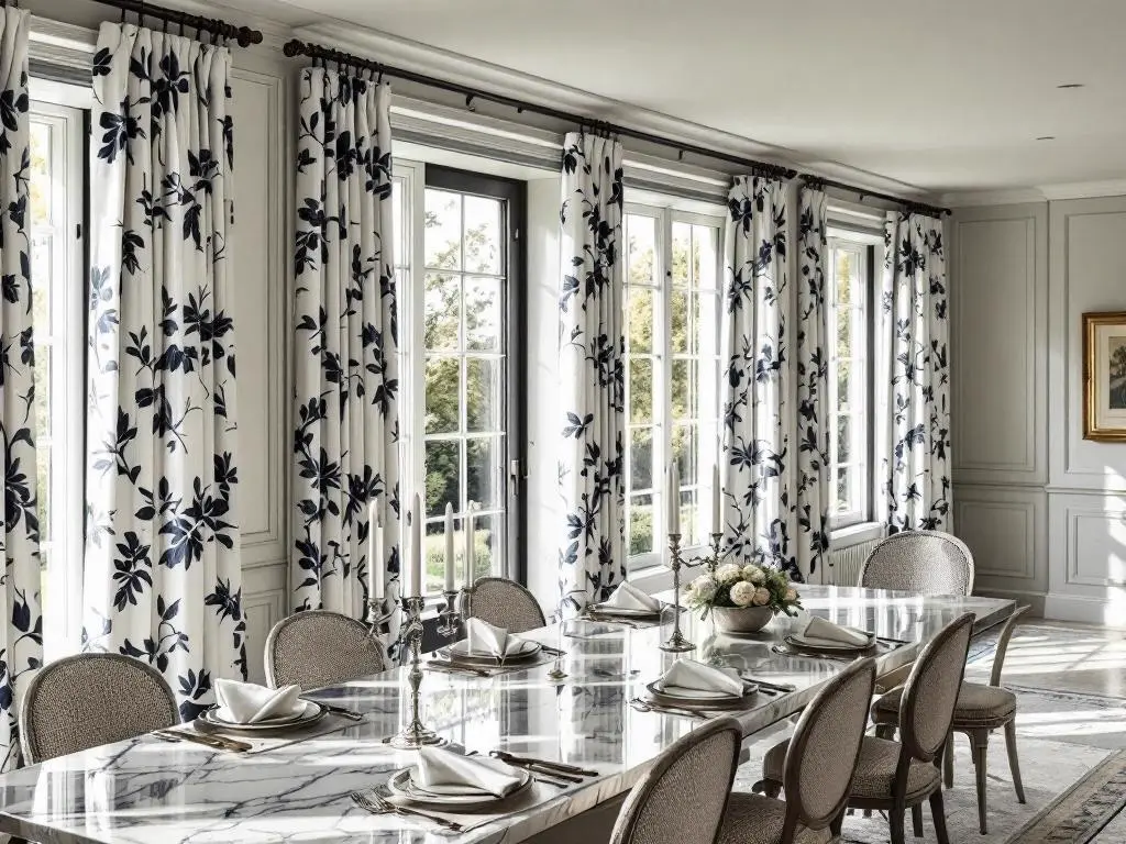 Custom sheers hotel meeting room — privacy and elegance