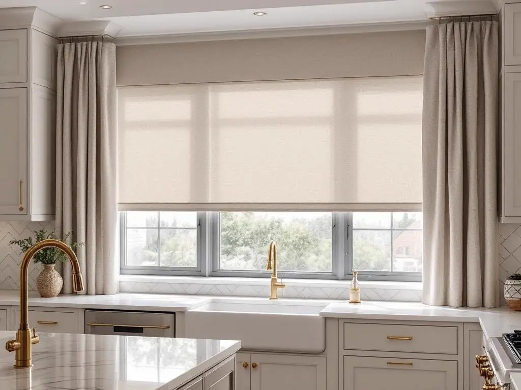 Luxury floor-to-ceiling sheers — Curtain Works custom drapery Toronto